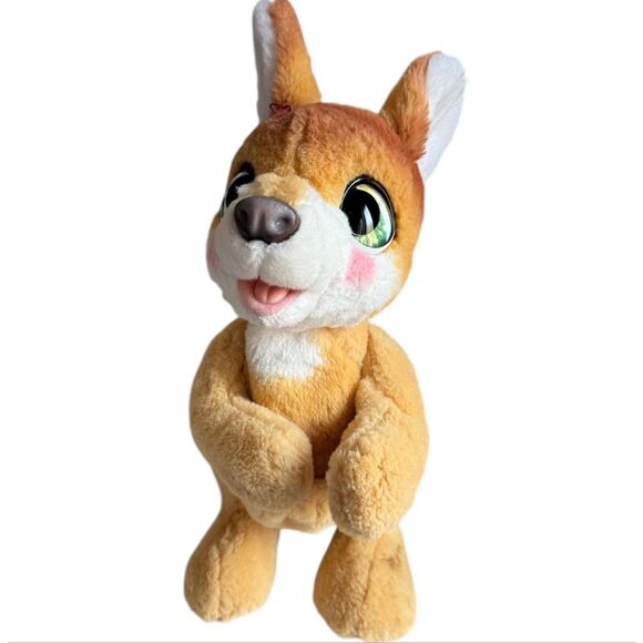 Hasbro Fur Real FurReal Friend Mama Josie the Kangaroo 12 Plush Interactive Toy - Picture 1 of 3